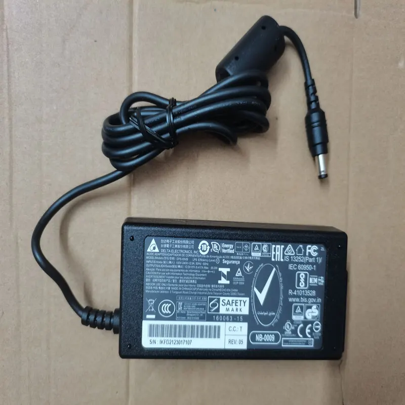 

OEM 65.0W Delta 12V 5.417A DPS-65VB REV:05 AC Adapter For Wacom Cintiq 22 DTK2260K0A Tablet Genuine Puryuan Charger