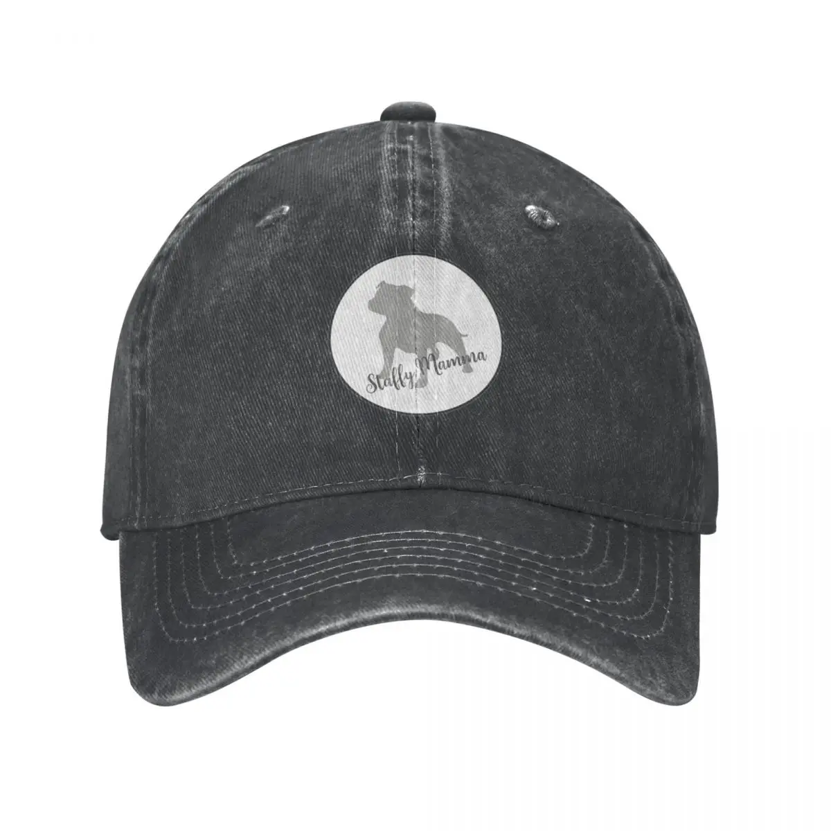 Staffy Mamma- Grey Cowboy Hat Brand Man cap Dropshipping Christmas Hat Trucker Hats For Men Women's