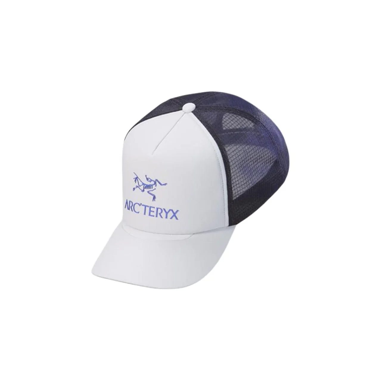 Arc'teryx Polyester Baseball Caps Unisex Solitude Gray/Blue Black BIRD WORD TRUCKER CURVED*
