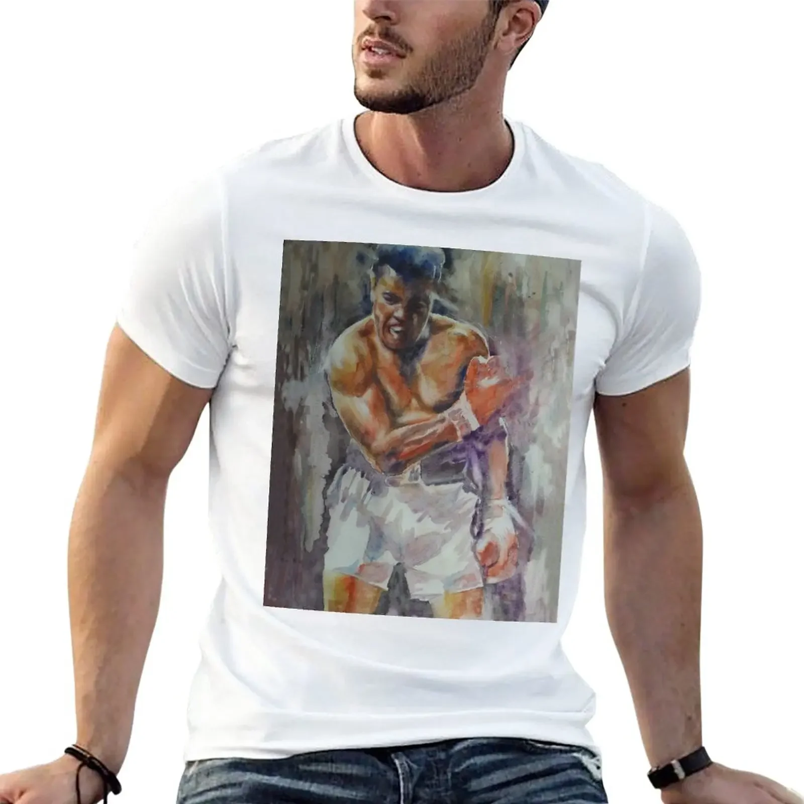 

Mohammed Ali - Portrait 4 T-Shirt sublime korean fashion oversizeds mens t shirt graphic