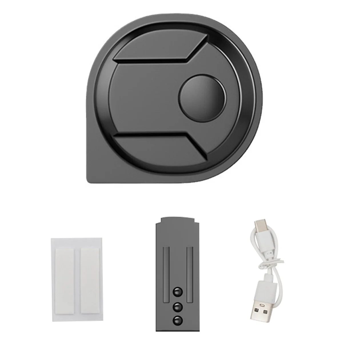 Aspirador de pó luzes claramente pet poeira display lâmpada led recarregável universal aspirador acessório cinza