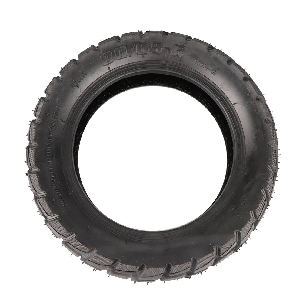 Solid Tyre 80/65-6 Thickened Tubeless Tire Puncture Proof Electric Scooter Explosion-proof Off-road Tread Thick Replacement