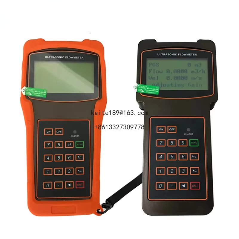 Misuratore di portata ad ultrasuoni portatile con ammoniaca liquida per acque luride industriali economico con RS232