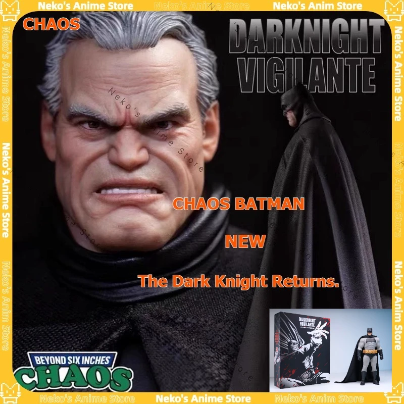 

【In Stock】DARKNIGHT VIGILANTE The Dark Knight Returns CHAOS SCHAOS-002 1/12 Action Figure Anime Models Toy Doll Collectible