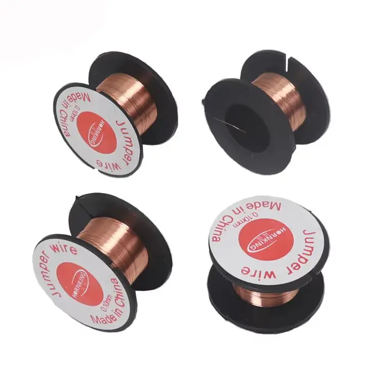 【20-10PCS】0.1mm Cable Copper Solder Soldering Wire Enamelled Notebook Motherboard Maintenance Cable Wire Assemblies for PCB