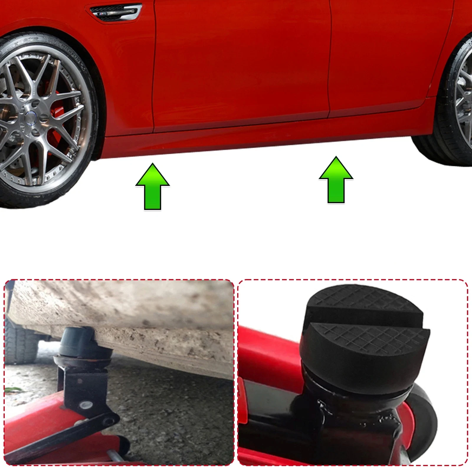 Jack Rubber Pad Anti-slip Rail - Heavy Equipment Hyundai recensie en prijs