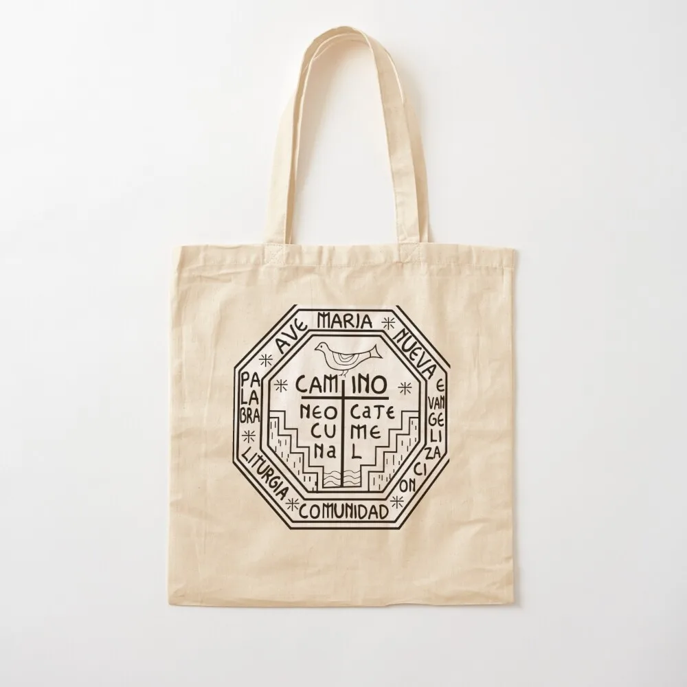 Neocatechumenal Way Logo Tote Bag Big bag women ecological bags Canvas bag for women Cloth bags Canvas Tote