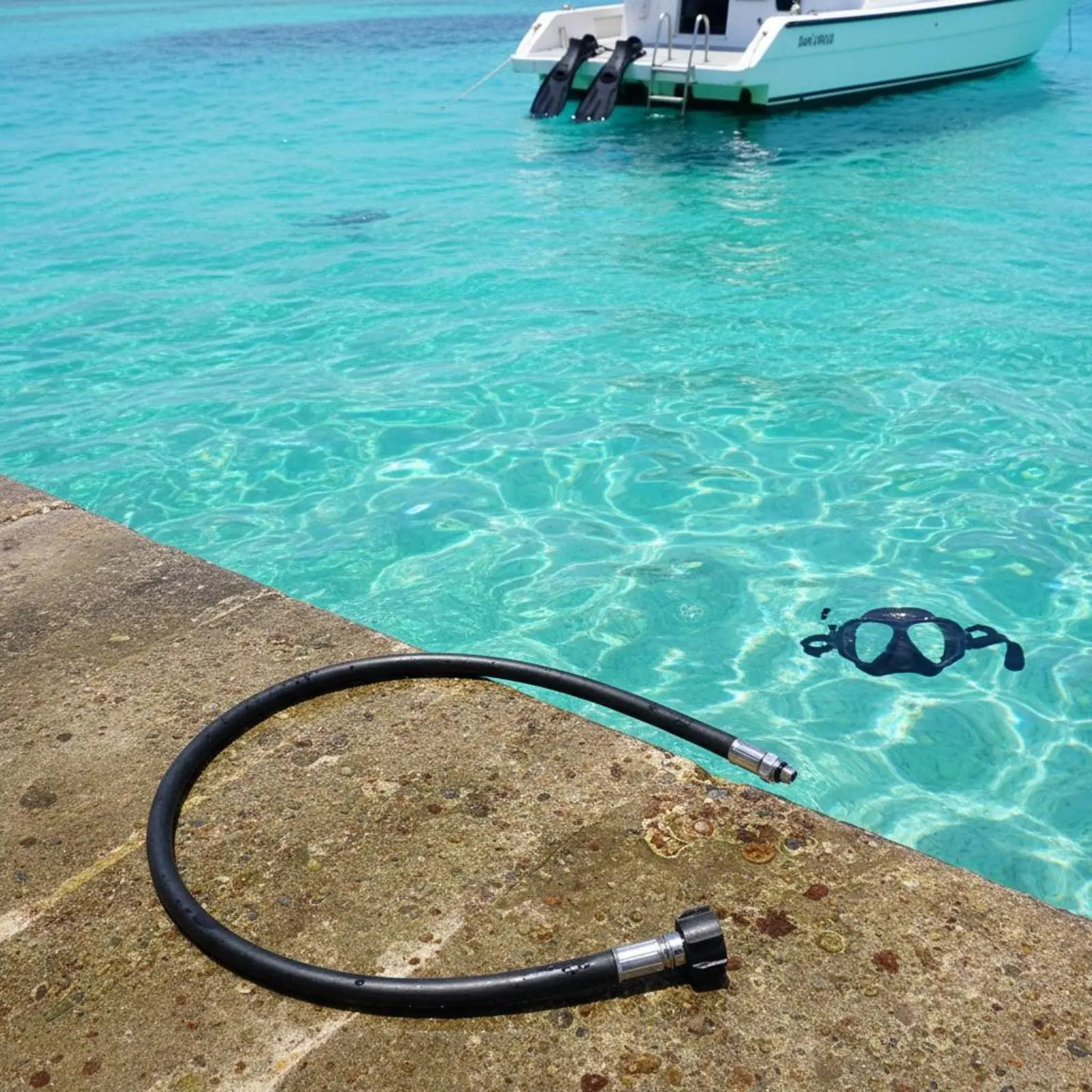 

BCD Regulator Hose Long-Lasting Secondary Hose Diving Gear Secure Fit Underwater Equipment Leak Leak-Resistant for Divers