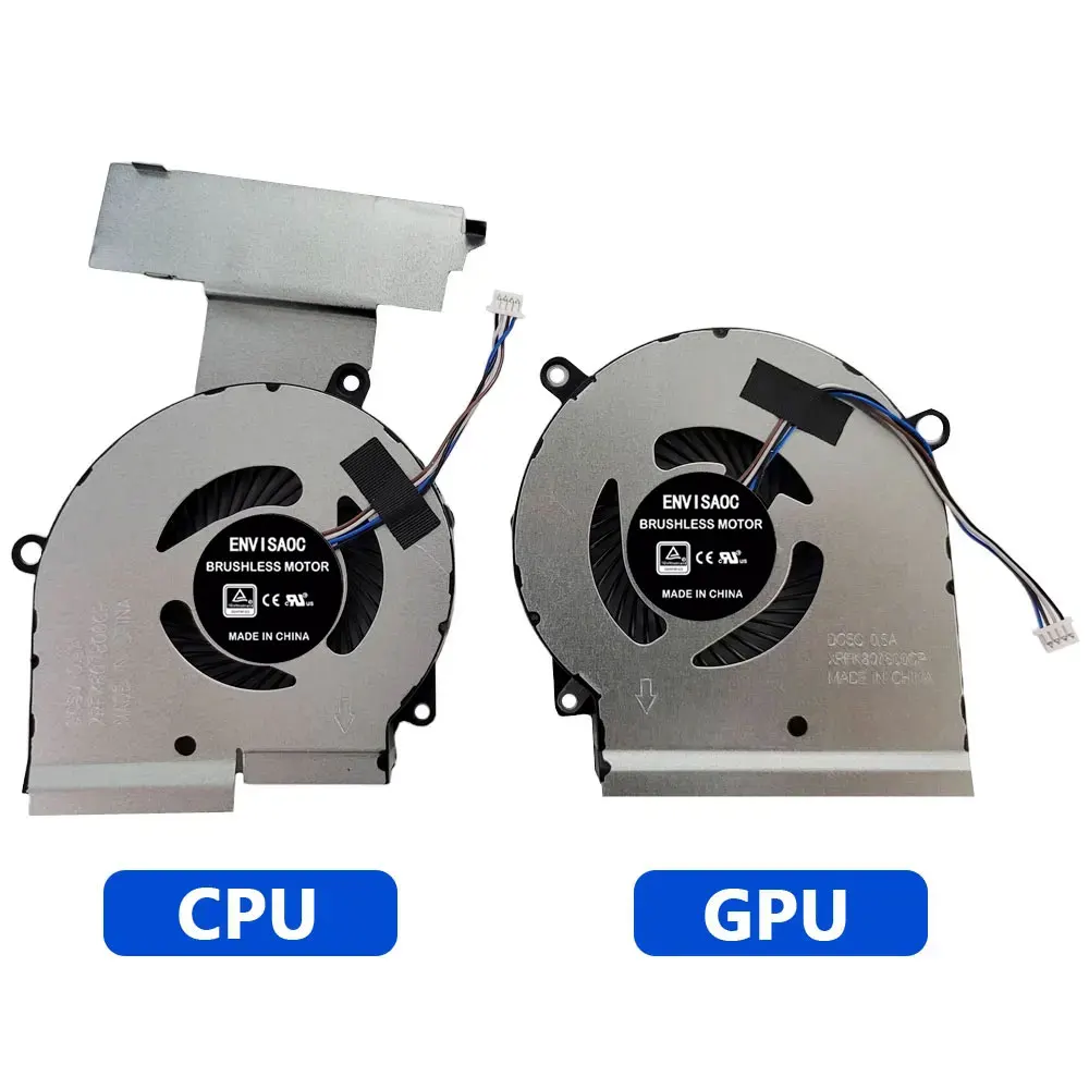 OEM For HP Omen 15 4 Pro 15-DC TPN-Q211 5 Pro Laptop CPU GPU Cooling Fan Heatsink Fans Cooler L30203-001