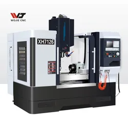 Inexpensive small CNC vertical milling machine XH7126 mini  suitable for metal processing cnc mill  clamp   cnc milling machine