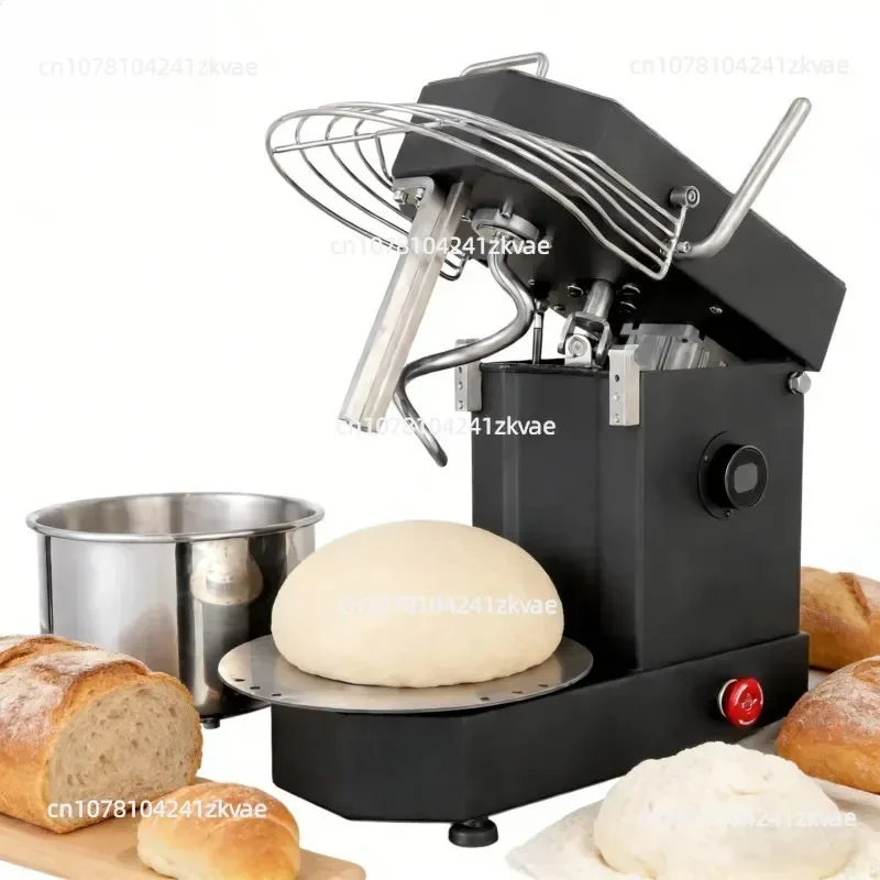 

5L Tabletop Dough Mixer 2kg Capacity Home Use Flour Mixing Machine Dough Kneader