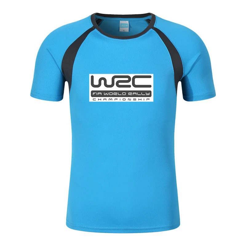 World Rally Championship WRC Men Printing New Spring and Autumn Eight-Color Short Sleeve Comfortable Breathable Round T Shirt