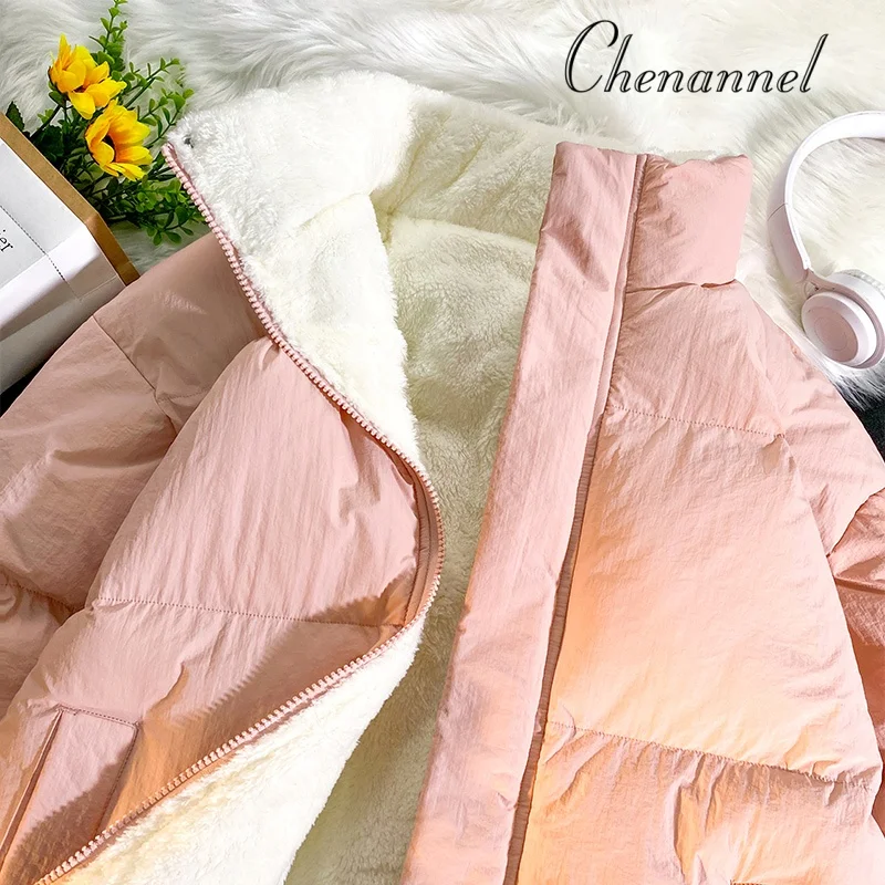 

Зимняя теплая куртка, мужская модная повседневная толстая флисовая подкладка, удобное ветрозащитное хлопковое пальто, молодежная брендовая бейсбольная одежда, парки