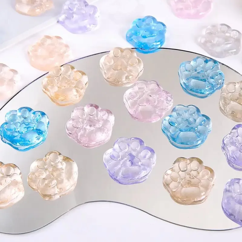 4 pçs mochi bloco de gelo bola de estresse brinquedo cubo gato garra alívio do estresse espremer brinquedo kawaii transparente brinquedo mini brinquedos mole