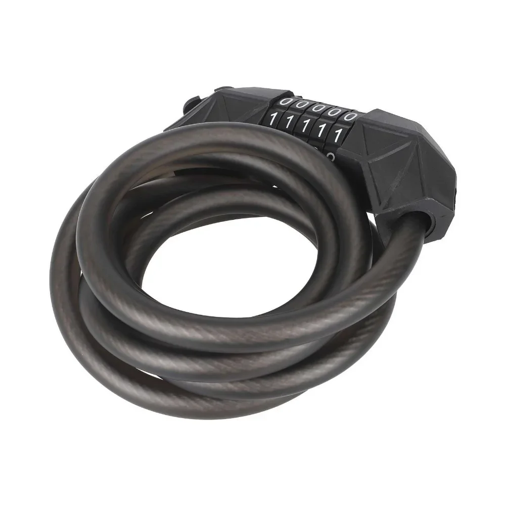 Heavy-duty Bicycle Lock Security E-bike Security Lock Black Bicycle Cable Lock Extra-long Chain Secure Your Ride