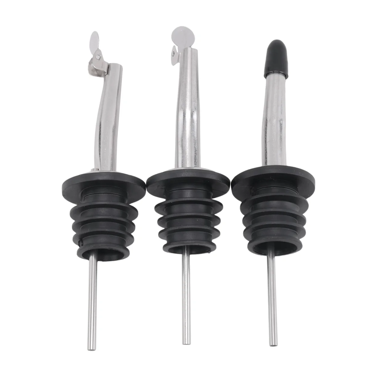 Glass Olive Oil Bottle-500 Ml Green Oil and Vinegar Bottle with Pourer and Funnel-Olive Oil Carafe LPY