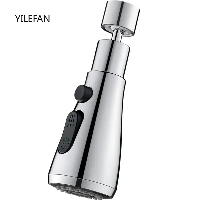 360° Swivel Faucet Dual-mode Faucet Aerator Kitchen Sink Aerator Multi-functional Robotic Arm Faucet Extension Replacement Part