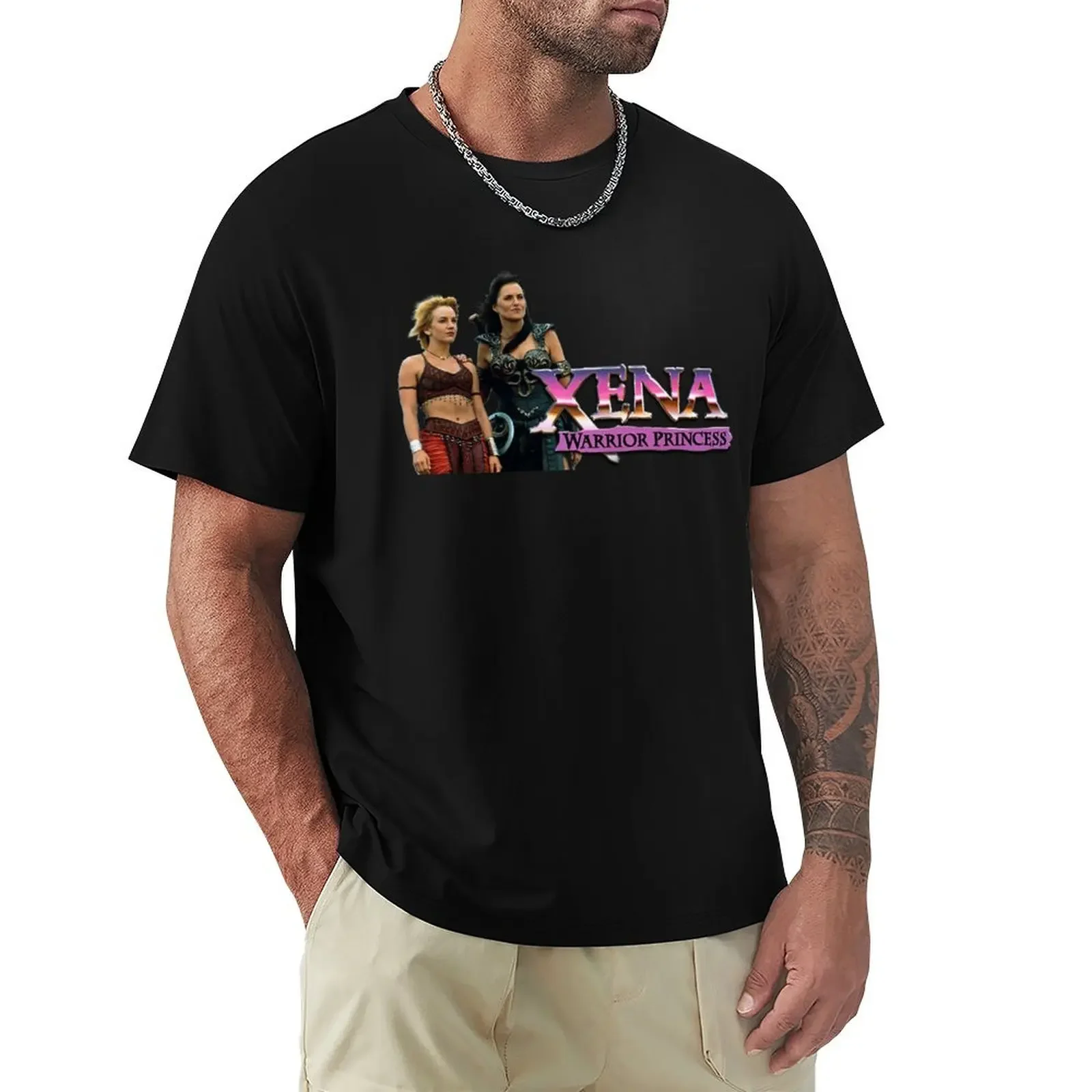 Xena & Olympia T-Shirt for a boy graphic shirts vintage anime shirt plus size tops shirts men graphic