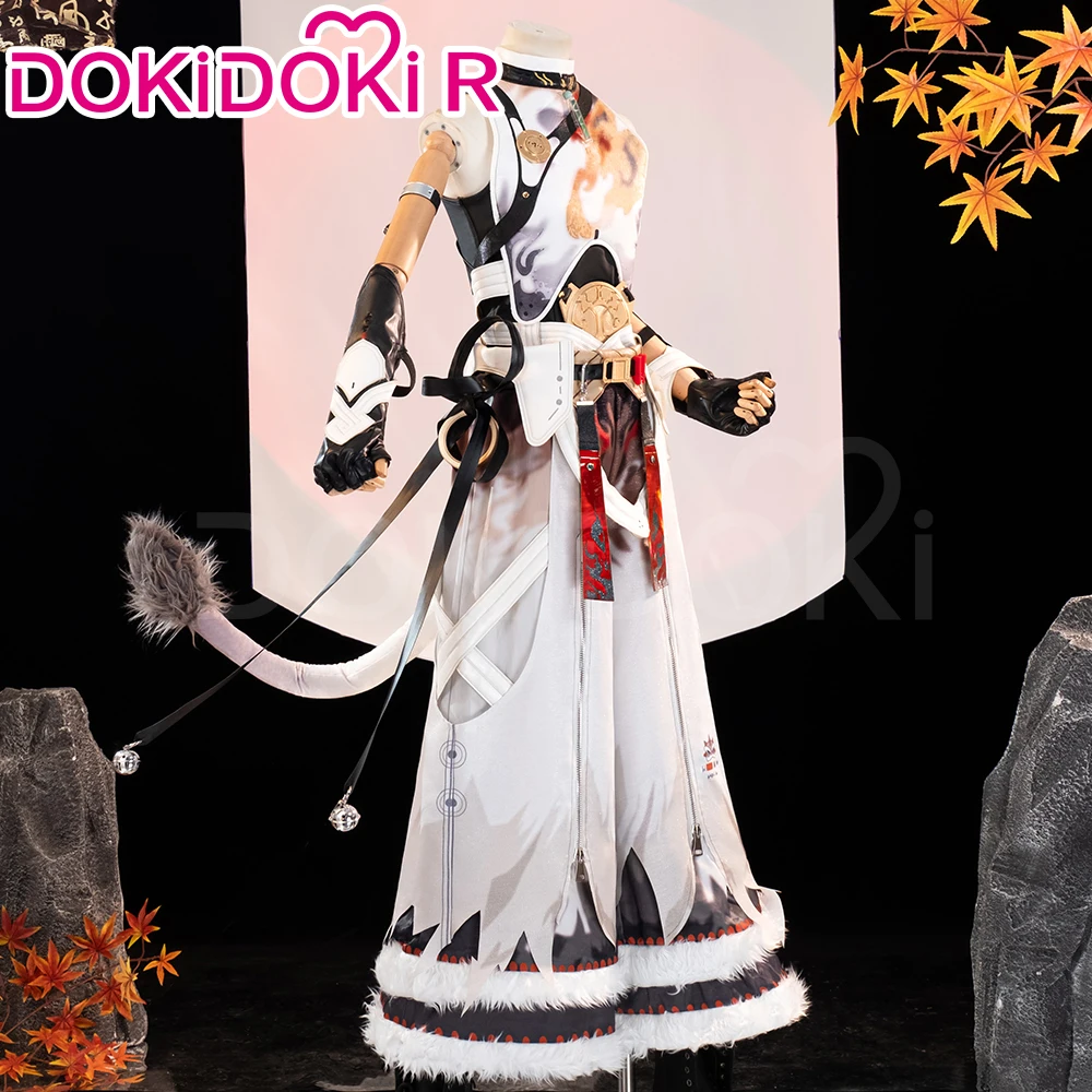 Ling Yang Cosplay Costume Game Wuthering Waves Cosplay DokiDoki-R Men Lion Boy Costume Ling Yang Cosplay Ears Tail