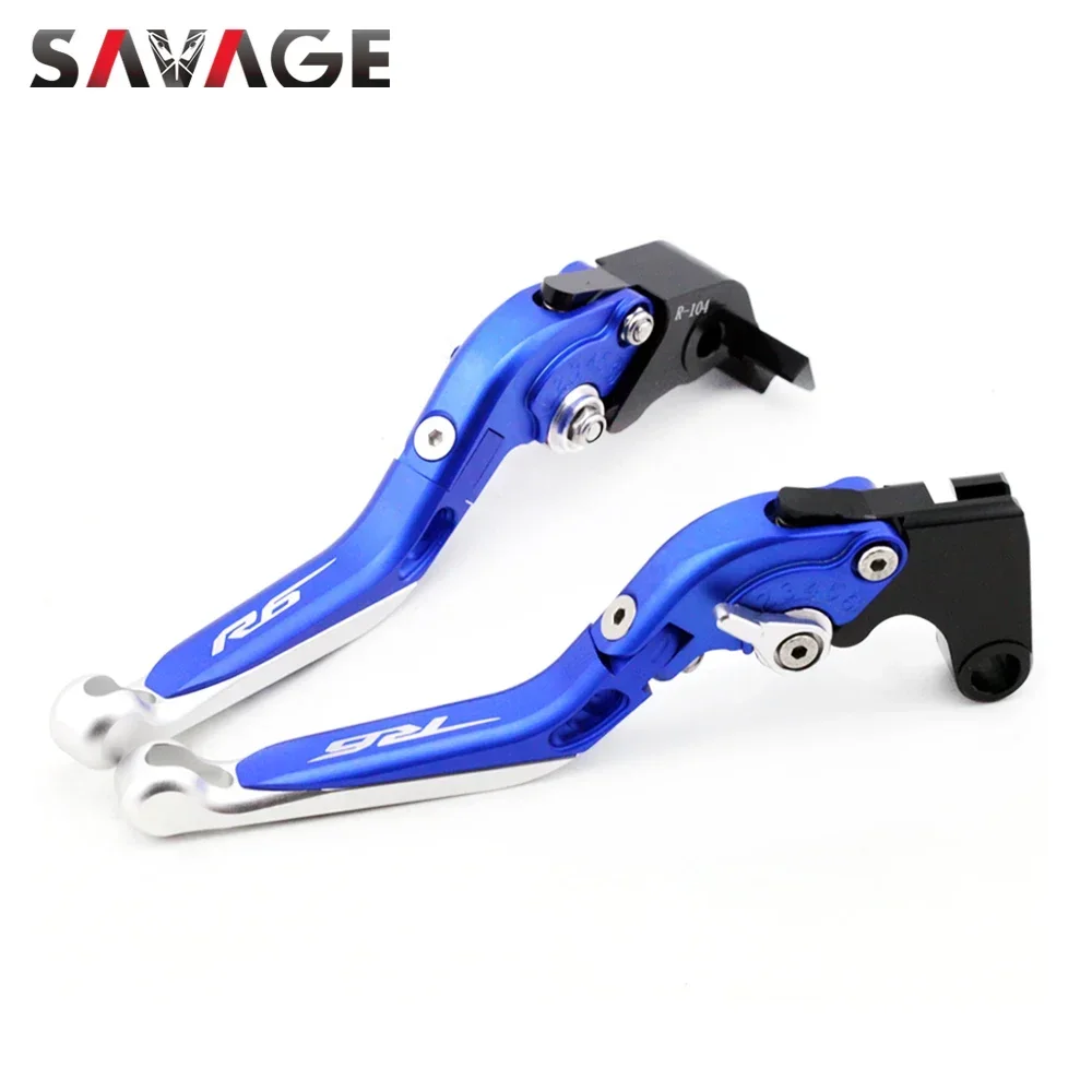 YZF R6 Brake Clutch Lever For YAMAHA YZFR6 YZF-R6 2005-2022 Motorcycle Accessories Adjustable Folding Extendable Contorl Handles