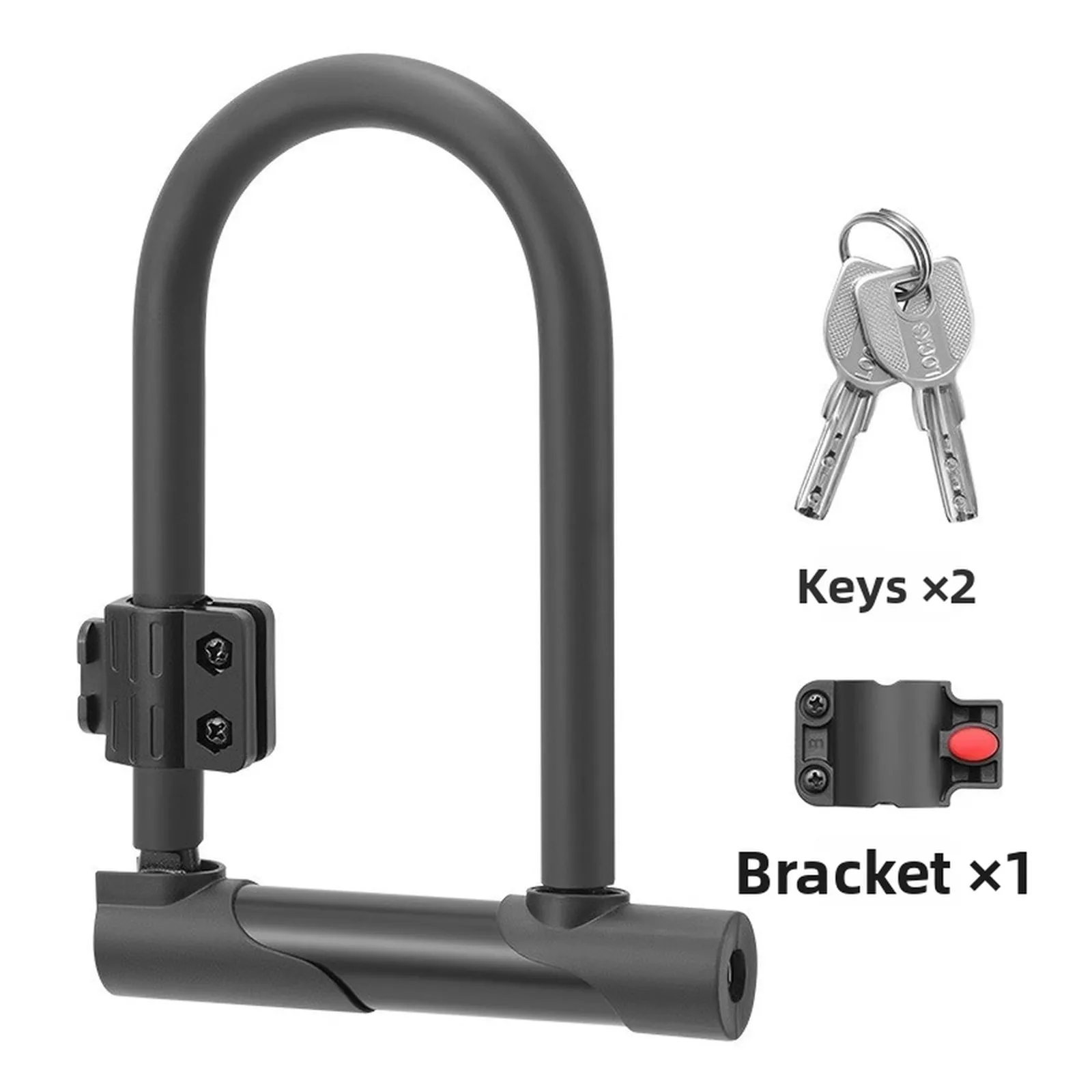 

Motorcycle Anti Hydraulic Shear U Lock 15mm Steel 10×20×14cm For E Scooters Bikes Bicycle Accessories