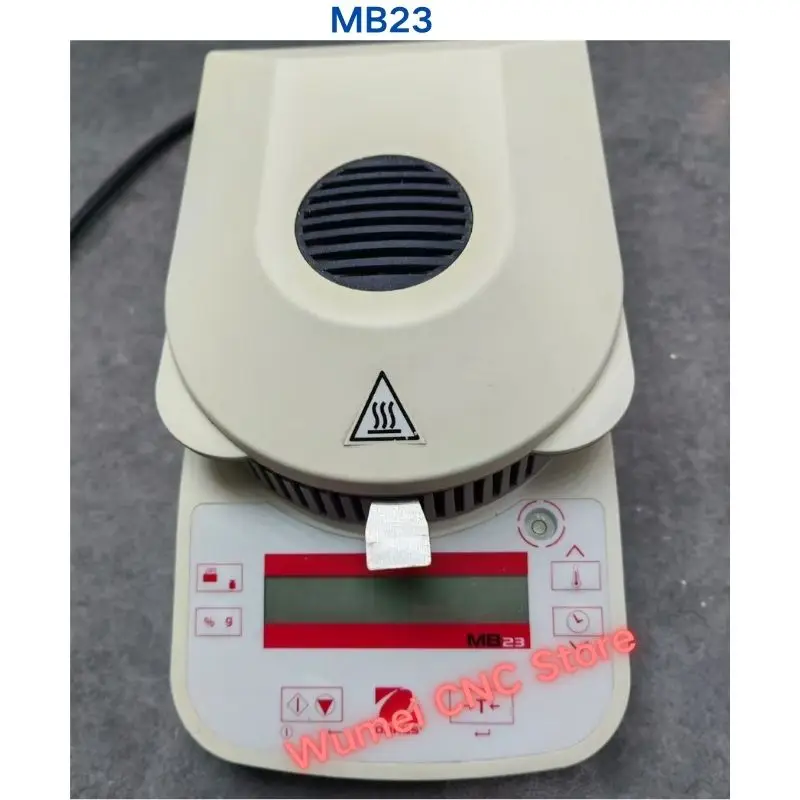 

Second-hand test OK For Ohaus Moisture Analyzer MB23 Lab Infrared Heating Grain Moisture Tester Meter 110g Capacity RS232