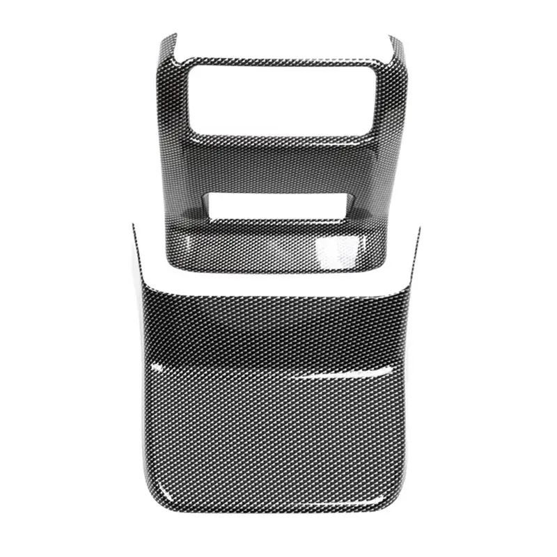 A21F-High Quality Rear Anti-Kick Pad Air Conditioning Anti-Kick Plate Cover For Toyota Prado LC250 2024 Modification Parts