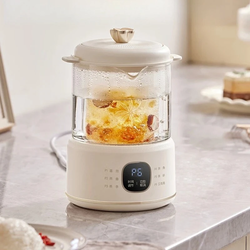 Health pot YSH-E08N1 constant temperature health cup bird's nest stew cup multi-functional small all-glass brewed scented tea