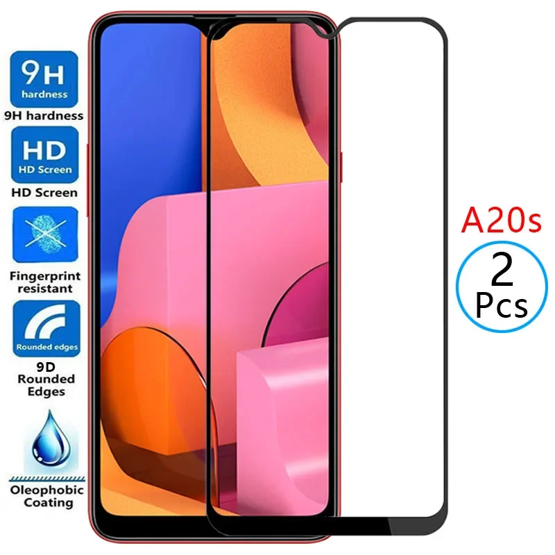 9d protective tempered glass for samsung a20s screen protector on samsun galaxy a 20s a20 s safety film samsumg sansung galaxi