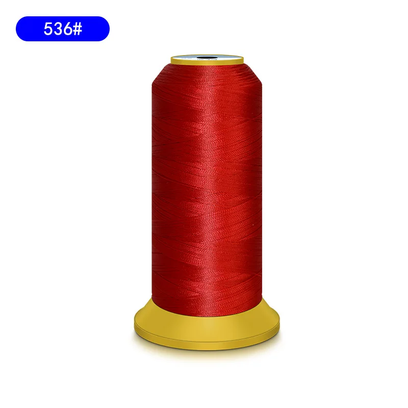 Colorido Nylon Sewing Thread, linha do poliéster, linha do bordado, Pagode Thread, Tecidos de costura Threads, 150D, 2 Micro Stretch Flower