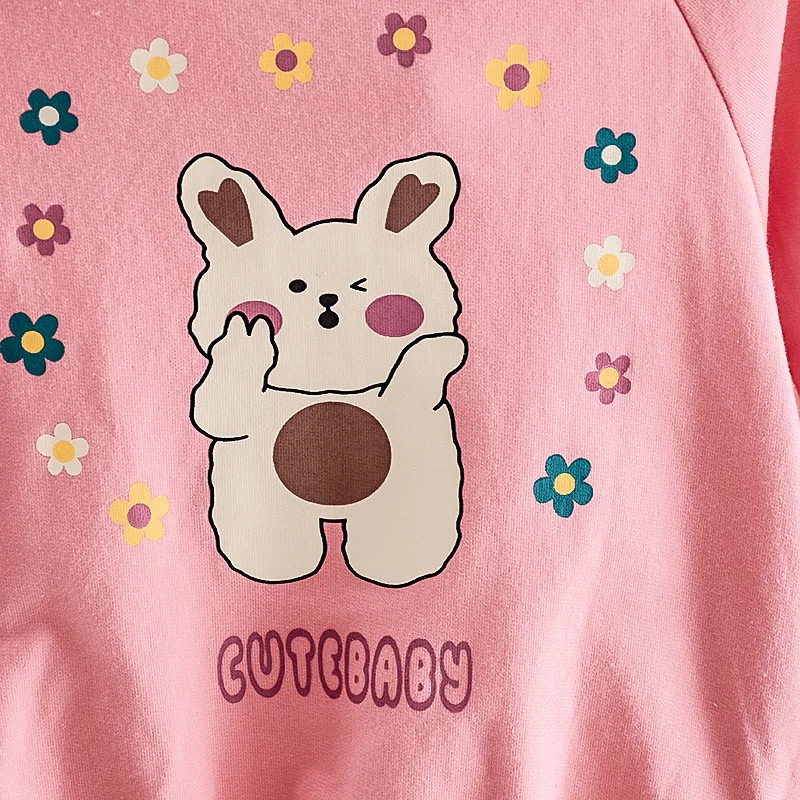 New Spring Autumn Baby Clothes Suit Children T-Shirt Pants 2Pcs/Set Toddler Girls Clothing Infant Casual Costume Kids Tracksuits