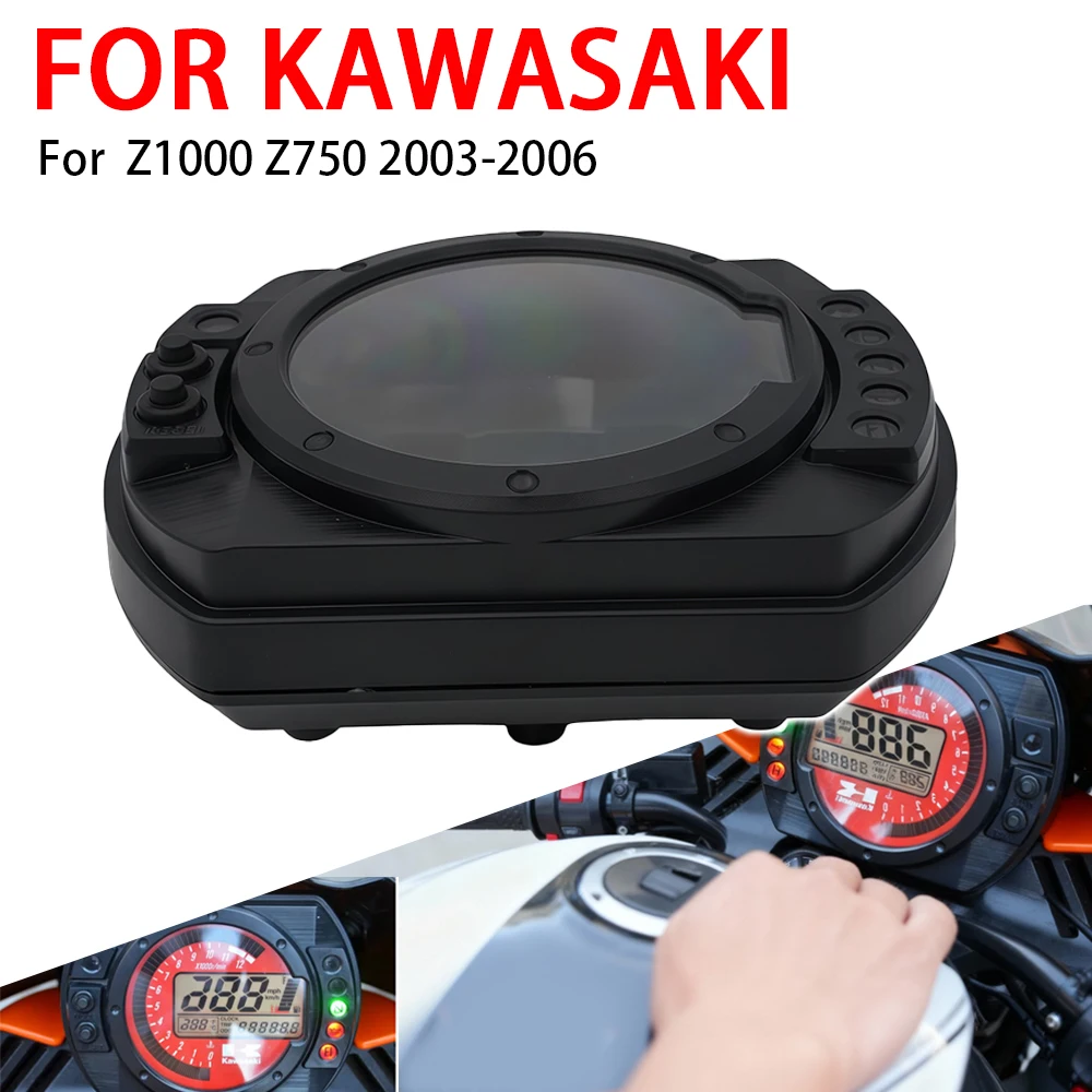 

For Kawasaki Z1000 Z750 Z 1000 750 2003 -2006 Motorcycle Accessories Speedometer Tachometer Gauge Cover Speedo Meter Instrument