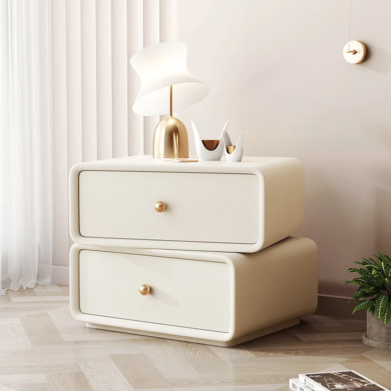 Storage Cabinet Side Bed Room Headboard Cream Dresser Coffee Tables Living Designer Bedside Muebles Para El Hogar Chest Drawers