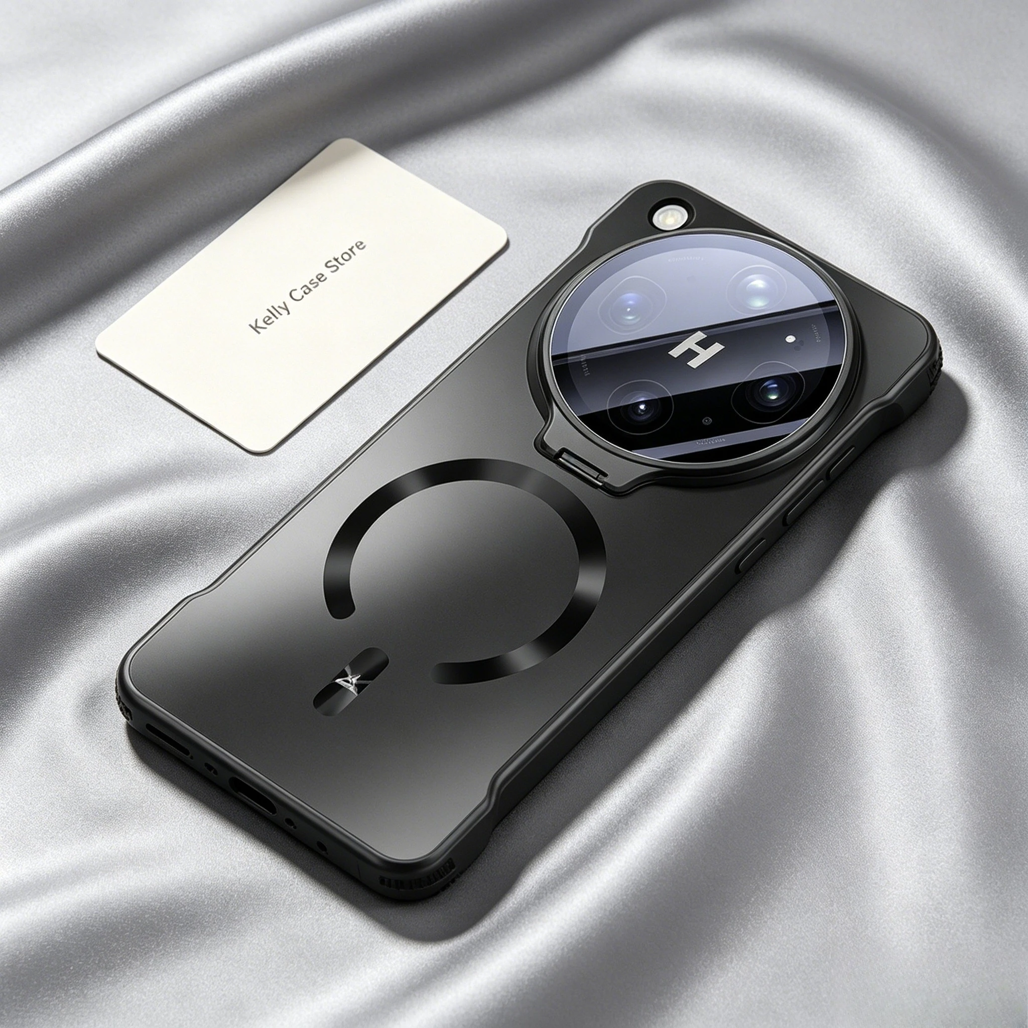 Magnetische Hülle für OPPO Find X9 Ultra Pro mit Objektivschutz, rahmenlos, Bare-Body-Feeling, stoßfeste Abdeckung für OPPO Find X 9 Ultra Funda