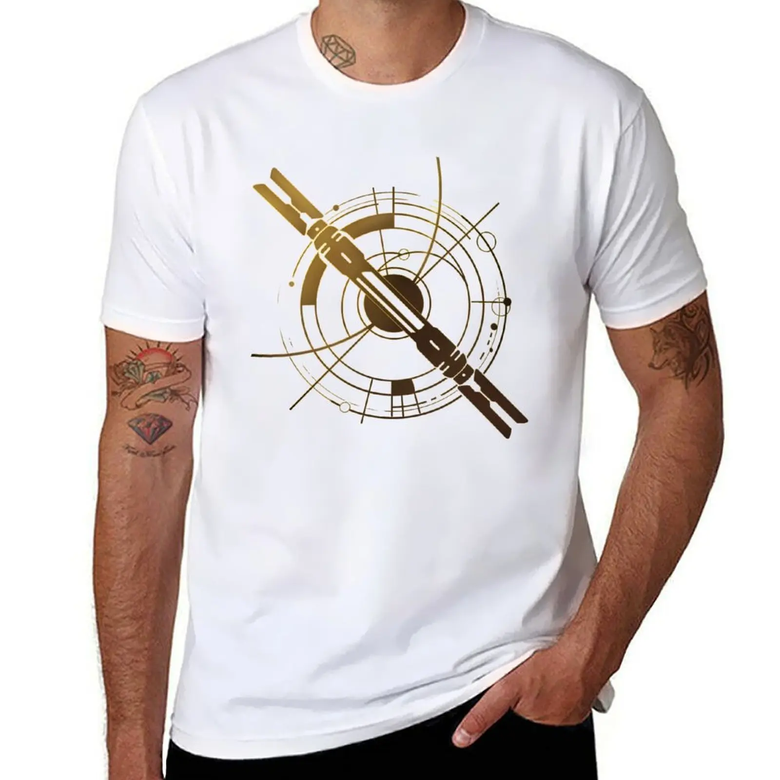 

Cal Kestis Lightsaber design T-Shirt Breathable Mesh Panel T-Shirt