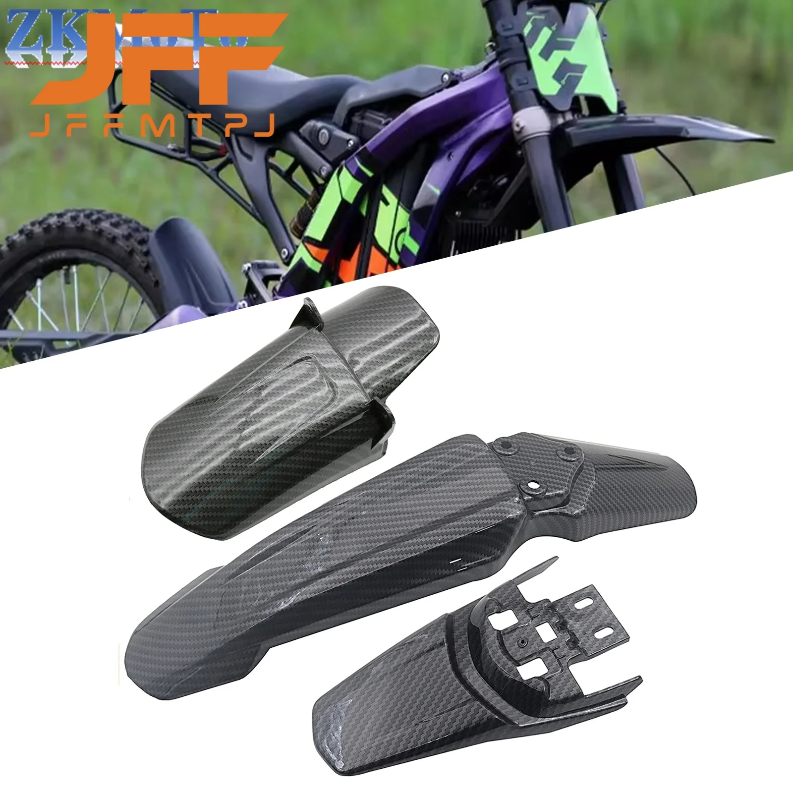 Front Rear Wheel Mudguards Fender For Light Bee X & Light Bee S For Segway X260 X160 Electric Motocross Motorcycle Parts