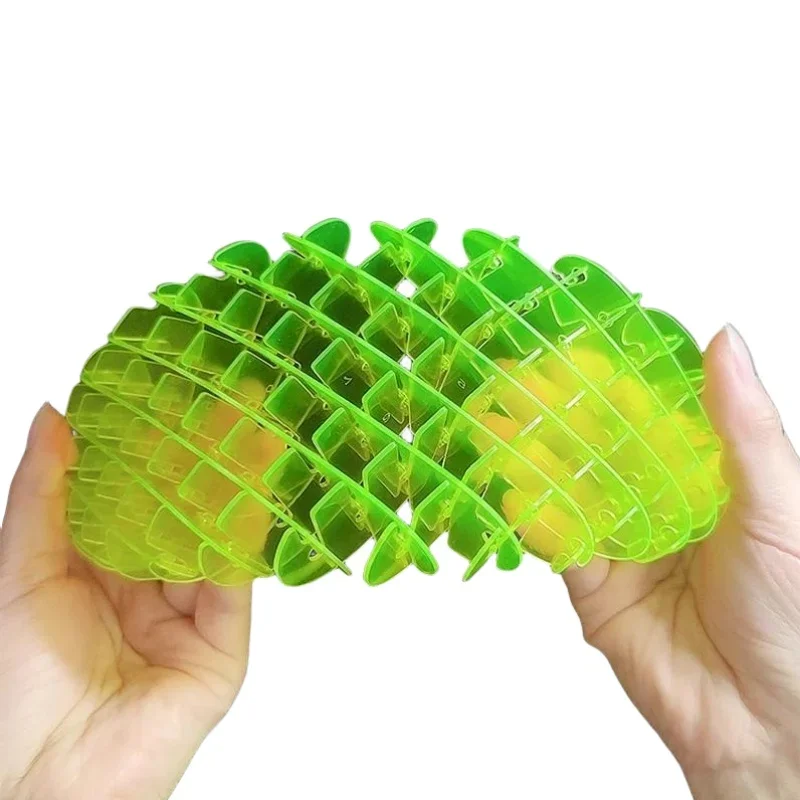 3D Deformable Plastic Stretch Mesh Techy Unwind Healing Small Toys Stress Reducing Worms Toys Tabletop Entertainment Party Games