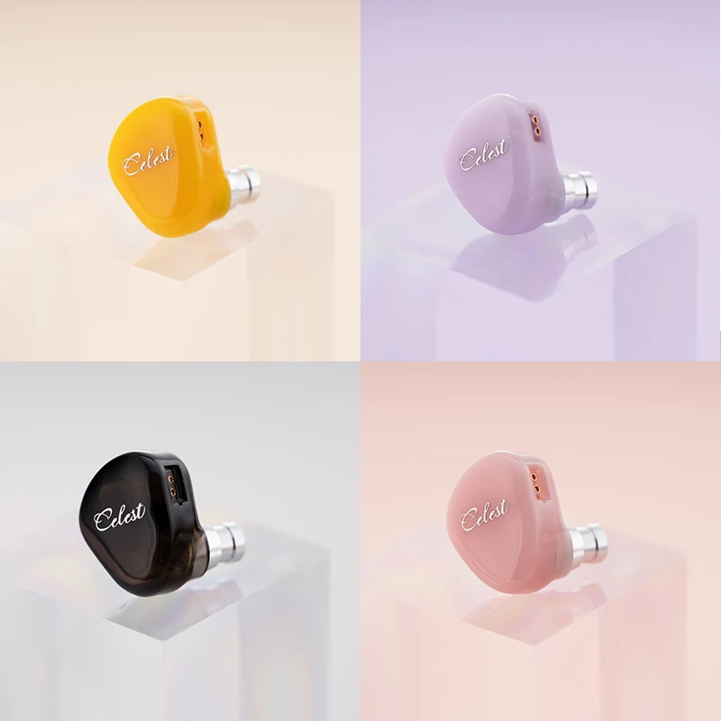 Kinera Celest Rue New In Ear Earphones 1DD  Composite Titanium Diaphragm 6mm Micro Dynamic Driver HIFI Earbuds for Gaming Gifts