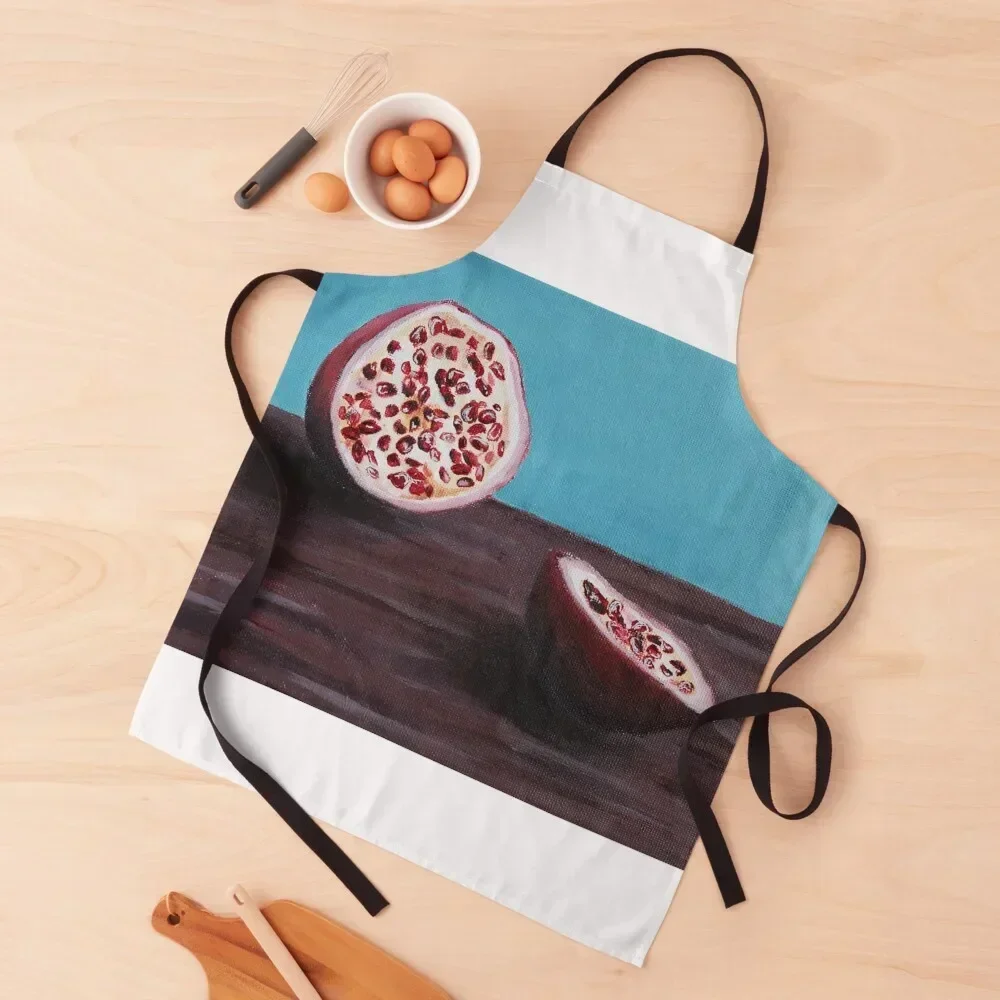 

Acrylic Pomegranates Apron Woman Kitchens women's work Apron