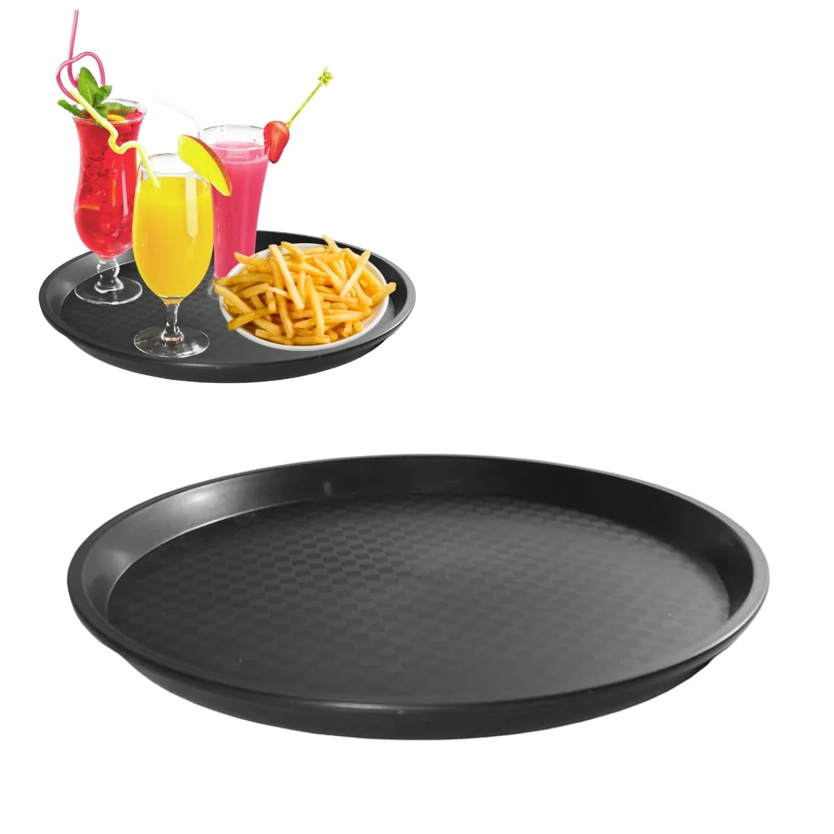 Round Tray For Serving Waiter Restaurant 27,5cm