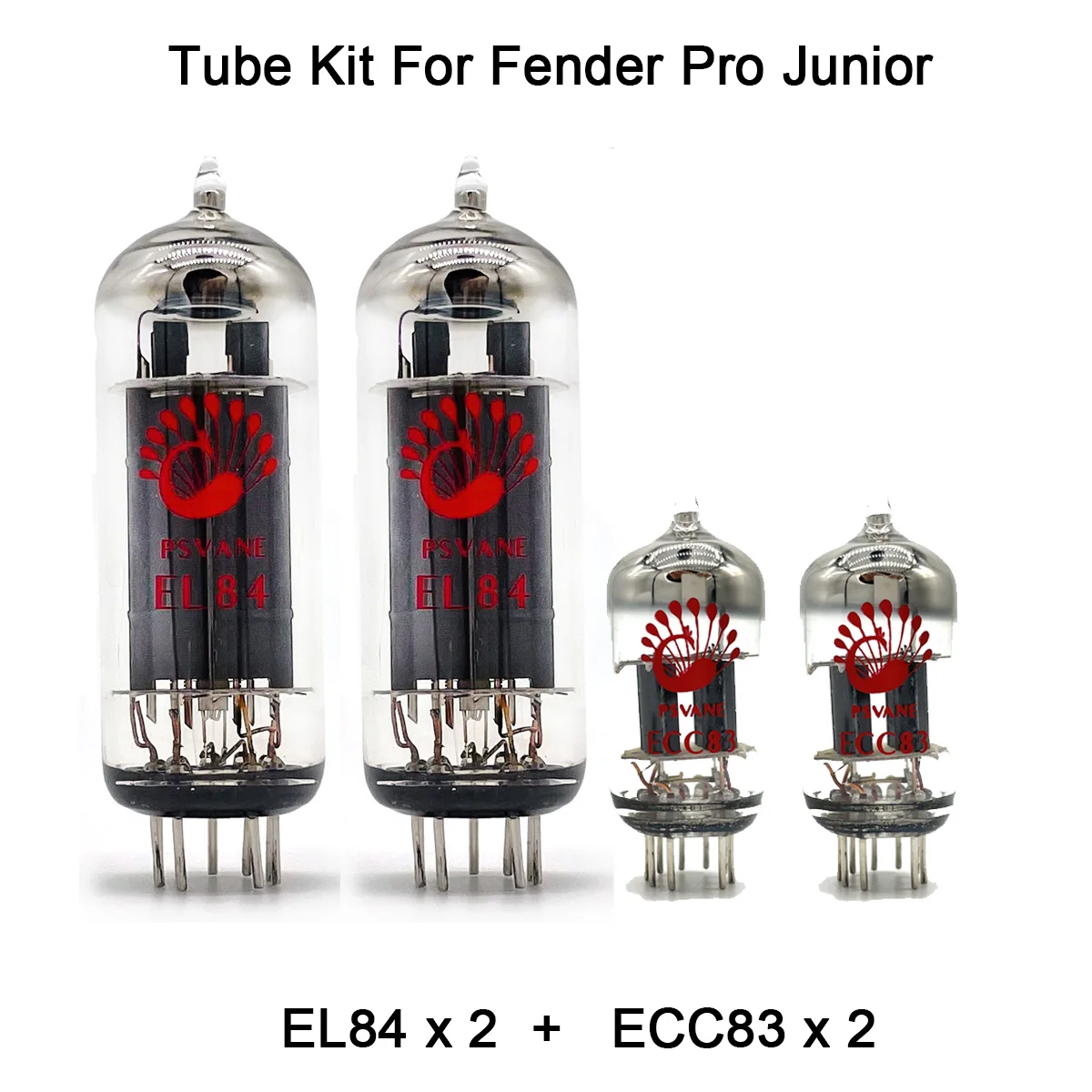 

Tube Kit For Fender Pro Junior Guitar Tube PSVANE EL84 ECC83 2PCS Amplifier Power Tubes Amp Vacuum Tube Valve Audio Guitar