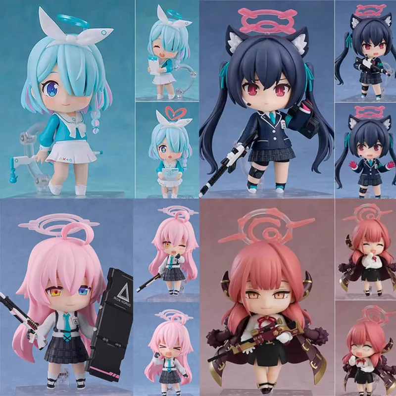 

Game Blue Archive 2265# Sunaookami Shiroko Arona Figures Pvc Collection Movable Model Doll Set Toy Gift Regular Version