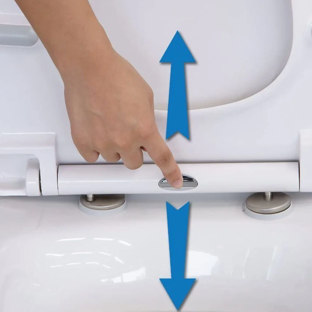 

4Pcs Toilet Seat Hinges Fixing Kit Durable Easy Install Metal Fittings Quick Release Screw Toilet Seat Hinge Expanding Screw