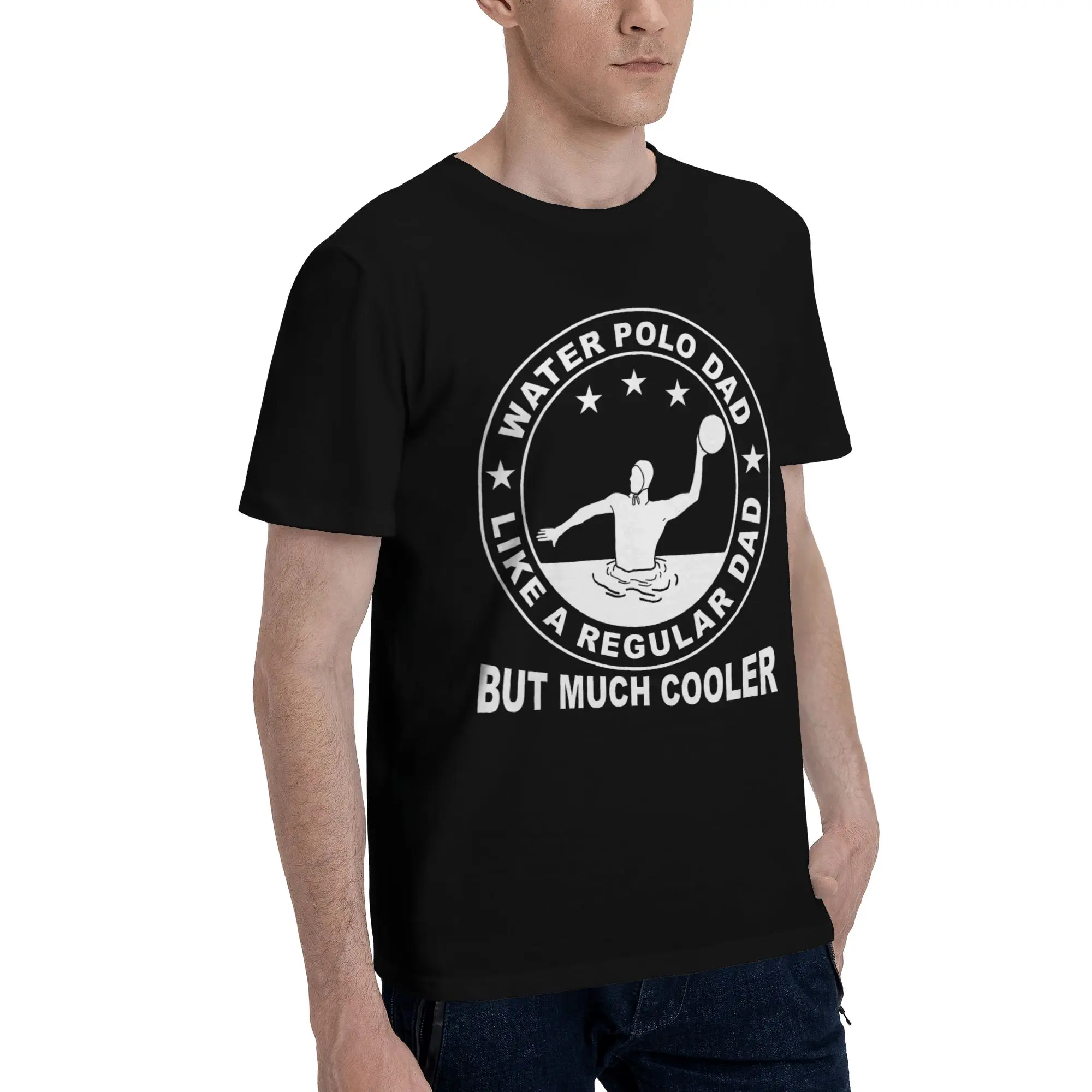 Summer Water Polo Player  T Shirt for Men Women  Pure Cotton T-shirts Short Sleeve Tops
