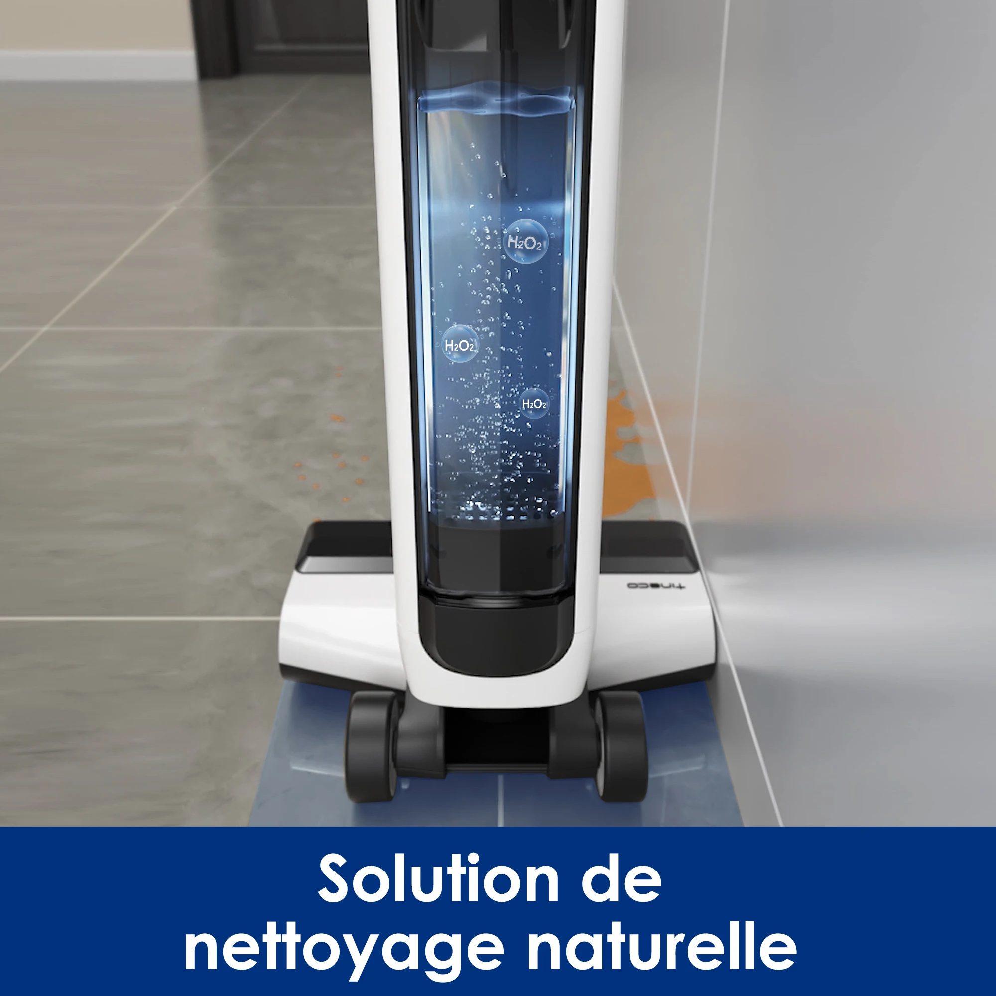 Tineco Floor One S5 Pro 2 Draadloze Natte Droge Vacuüm Slimme Vloerreiniger In Één Stap Reinigingsdweil Voor Plakkerige Rommel En Haren Van