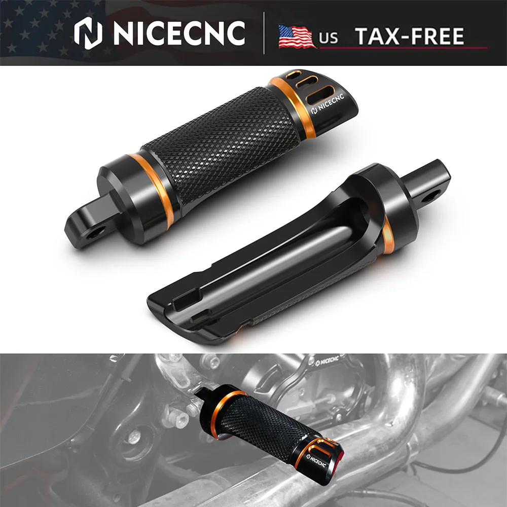 

NICECNC For Harley Street Glide Road Glide /Special 2017-2024 Passenger Footpegs Footrest Foot Pedal Road King Special 2017-2024