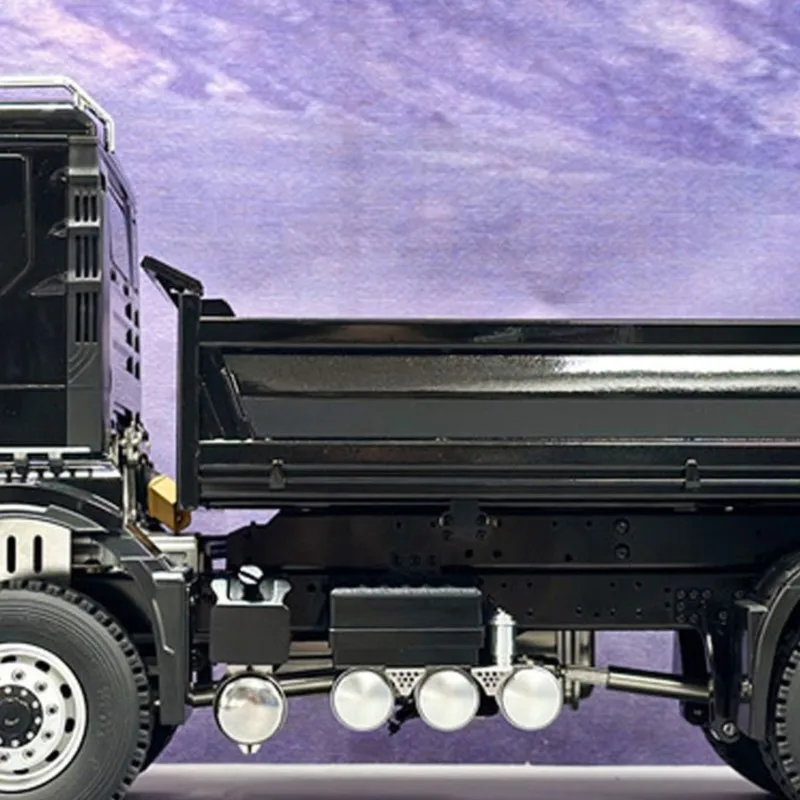 

RC Hydraulic Dumper Trucks 4x4 1/14 Metal Cabin Remote Control Finished Tipper Car LLight Sound Vehicle Models Toys for Boys
