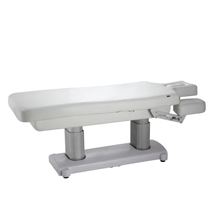 Intelligent Beauty Bed with 3 Motors, Metal Folding Physiotherapy Bed, Multifunctional Massage Care Table for Beauty Salon