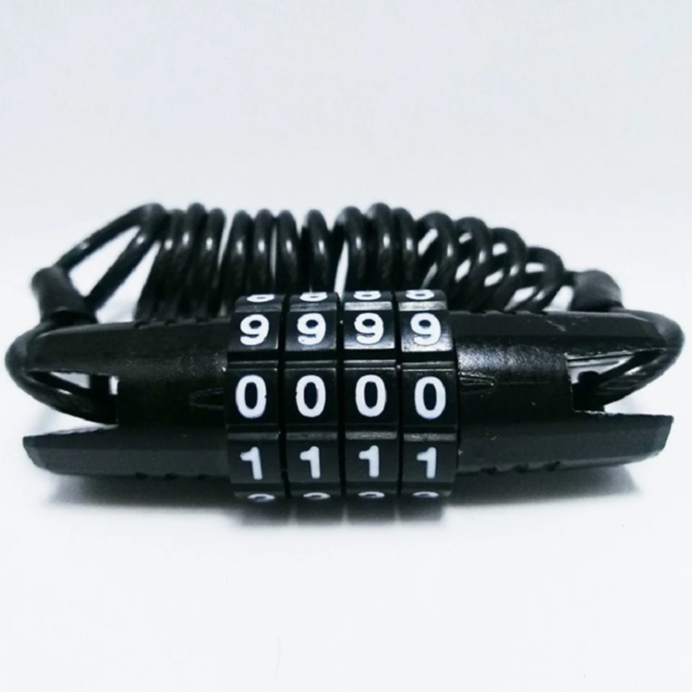 

Bike Password Lock Combo Padlock for Bicycle Motorcycles Disc Brake Black Portable Secure Storage Cycling