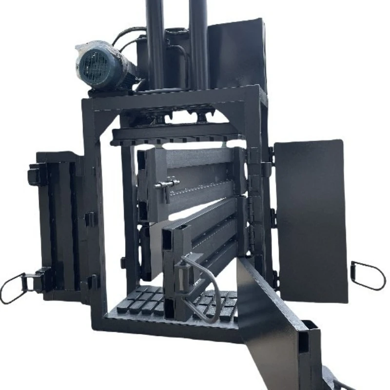 

Four-door clothing packing machine, vertical hydraulic packing machine